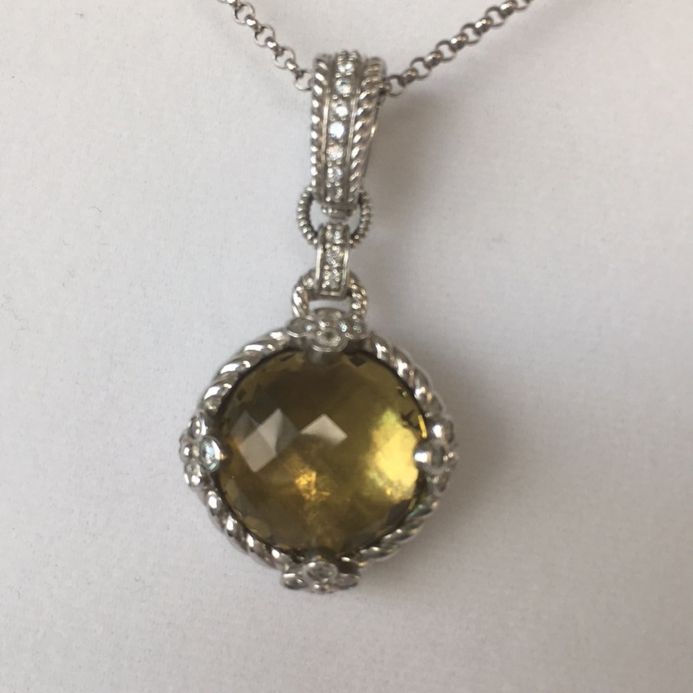 Judith Ripka Olive Quartz Enhancer